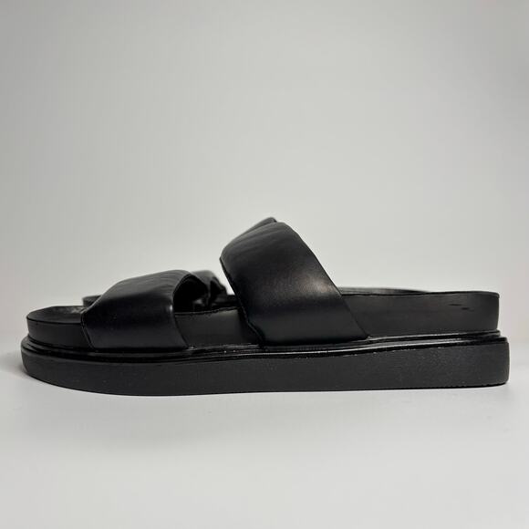 Vagabond Shoemakers Erin Leather Double Band Sandal in Black - Picture 5 of 8